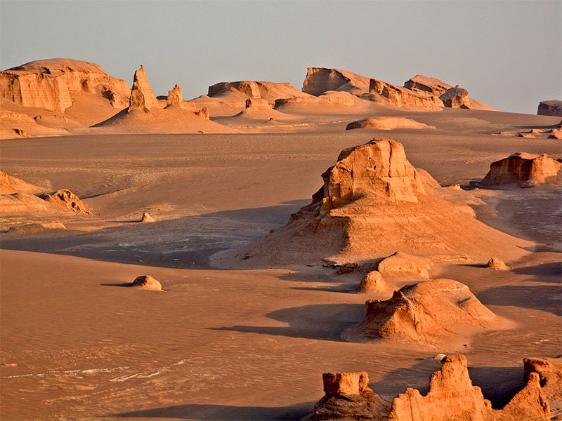 Iran's natural wonders Lut Desert