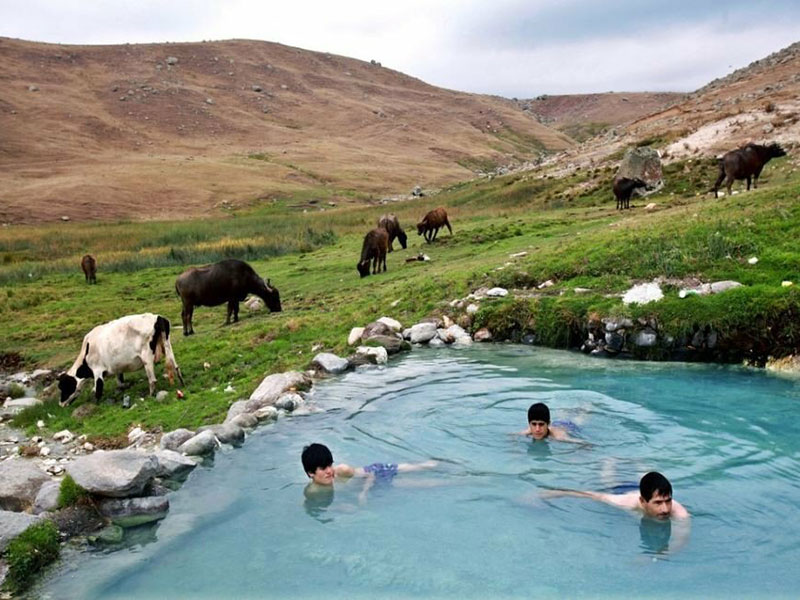 Sarein hot springs, Iran