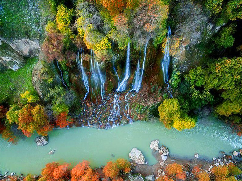 Bisheh-Iran-waterfalls